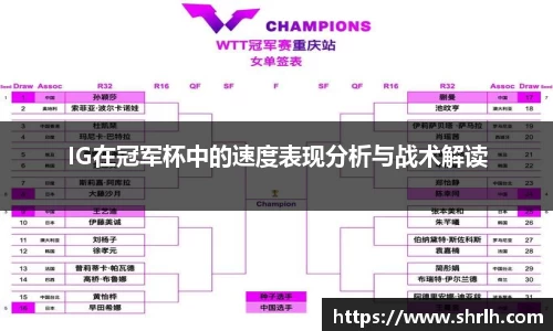 IG在冠军杯中的速度表现分析与战术解读